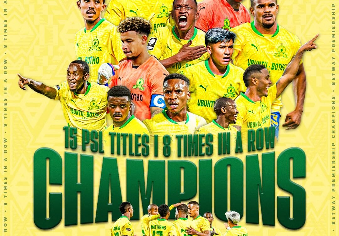 Mamelodi Sundowns Clinch Betway Premiership Title with One Match to Spare Mamelodi Sundowns Clinch Betway Premiership Title with One Match to Spare