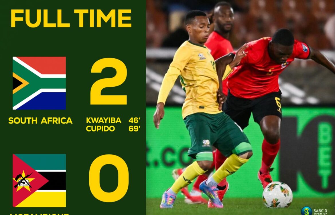 Bafana Bafana Wrap Up Friendly Series With Win Over Mozambique