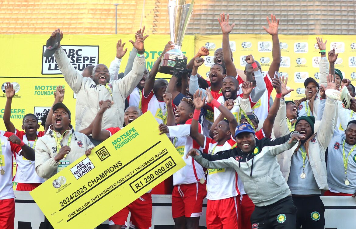Gomora United Crowned ABC Motsepe Promotional Playoff Champions, Walk Away with R1.25 Million